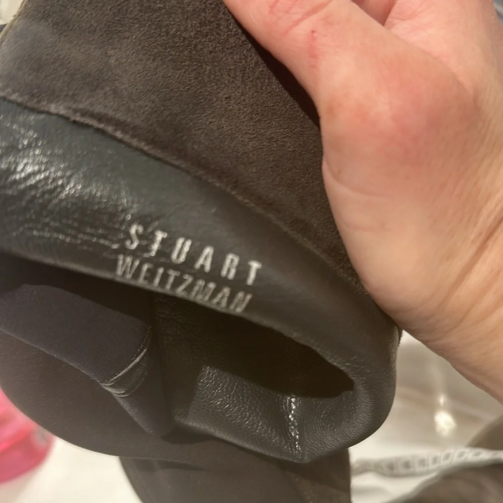 Stuart Weitzman Suede 5050 - Picture 10 of 13